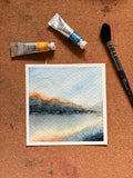 La tranquillité - Oeuvre Originale - Miniature