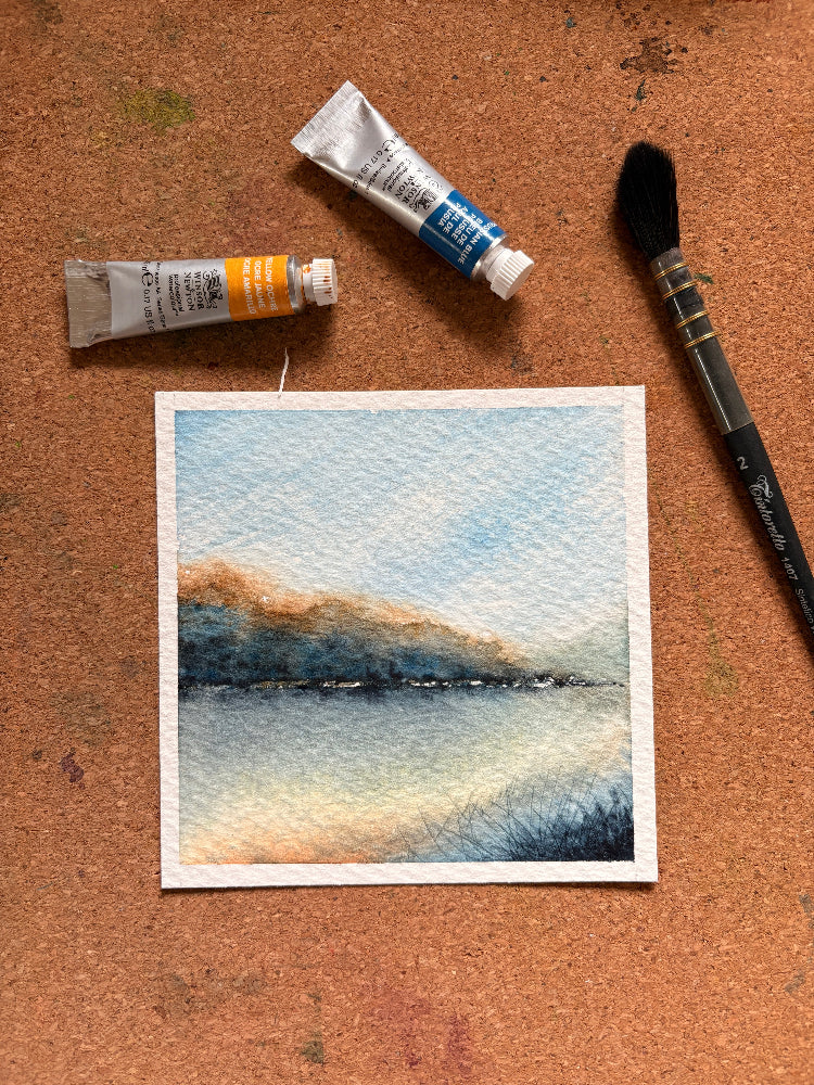 La tranquillité - Oeuvre Originale - Miniature
