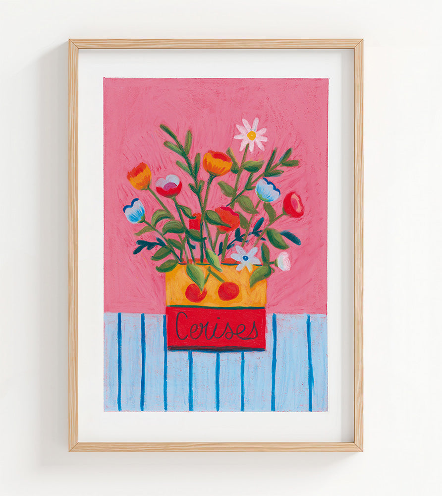 Bouquet de Cerises - A4 - édition limitée