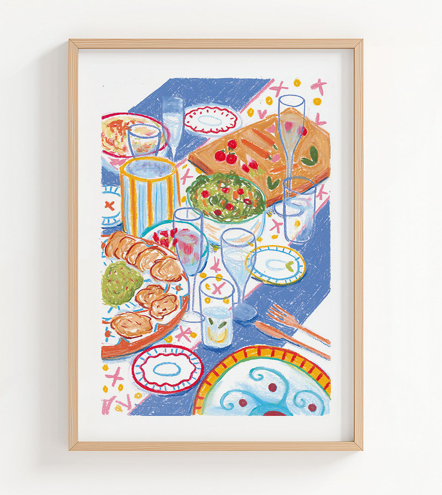 Le déjeuner - A4 - édition limitée